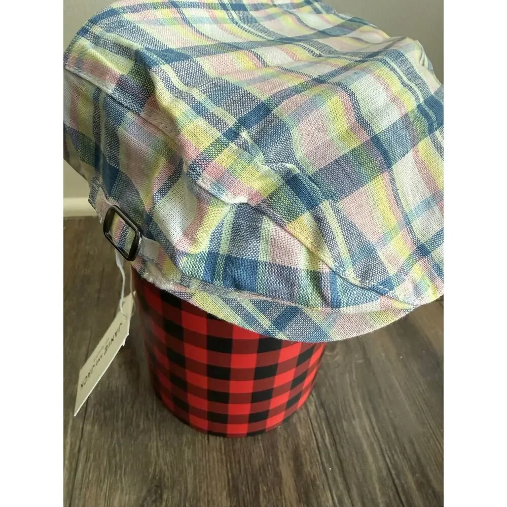 NWT Girls Plaid Newsboy Beret